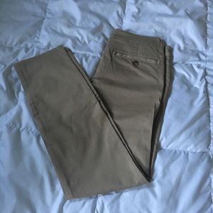 AEO Khaki Skinny Pants